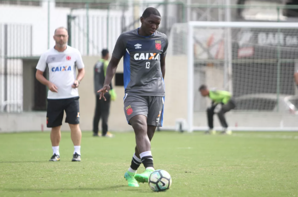 Jomar defendeu o Vasco entre 2011 e 2017 — Foto: Paulo Fernandes/Vasco